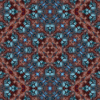 Kusursuz soyut desen. Yaratıcı, kusursuz doku. Soyut arkaplan. kaleydoskop dokusu