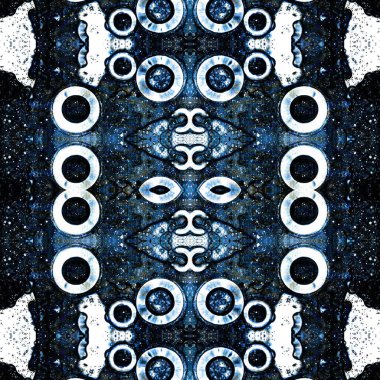 Kusursuz soyut desen. Yaratıcı, kusursuz doku. Soyut arkaplan. kaleydoskop dokusu