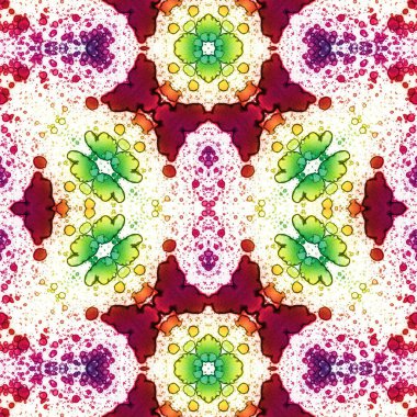 Kusursuz soyut desen. Yaratıcı, kusursuz doku. Soyut arkaplan. kaleydoskop dokusu