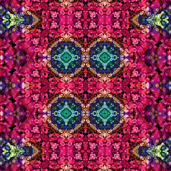 Kusursuz soyut desen. Yaratıcı, kusursuz doku. Soyut arkaplan. kaleydoskop dokusu