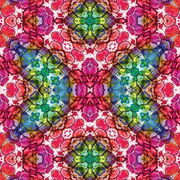 Kusursuz soyut desen. Yaratıcı, kusursuz doku. Soyut arkaplan. kaleydoskop dokusu