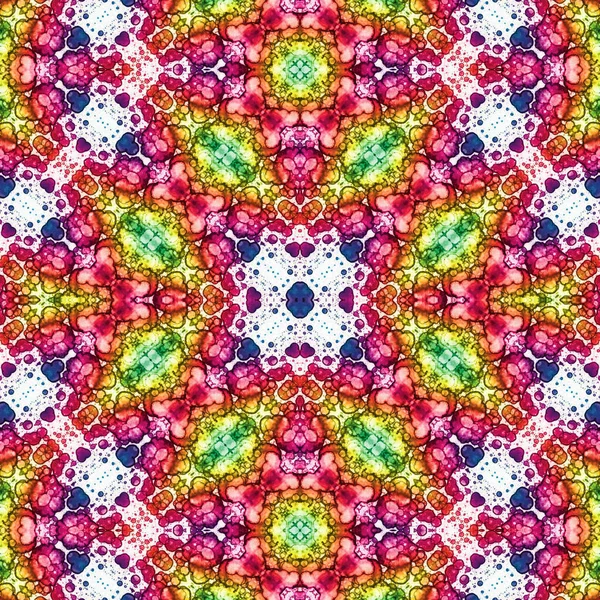 Kusursuz soyut desen. Yaratıcı, kusursuz doku. Soyut arkaplan. kaleydoskop dokusu