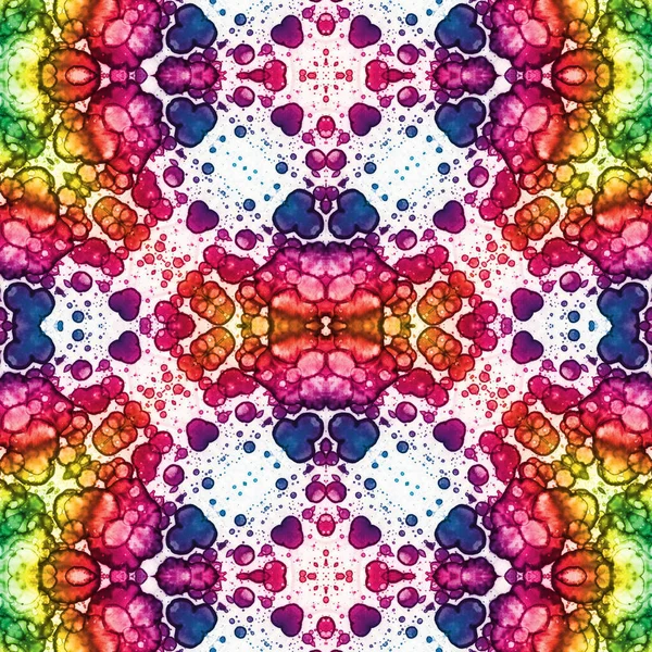 Kusursuz soyut desen. Yaratıcı, kusursuz doku. Soyut arkaplan. kaleydoskop dokusu