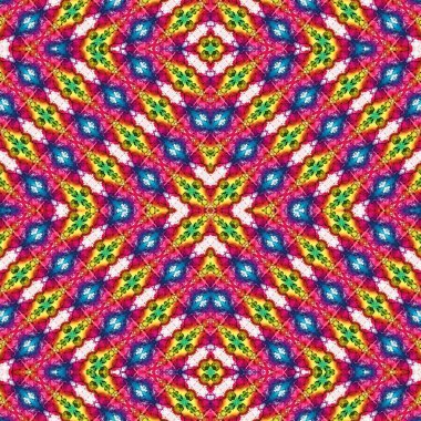 Kusursuz soyut desen. Yaratıcı, kusursuz doku. Soyut arkaplan. kaleydoskop dokusu