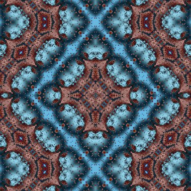 Kusursuz soyut desen. Yaratıcı, kusursuz doku. Soyut arkaplan. kaleydoskop dokusu