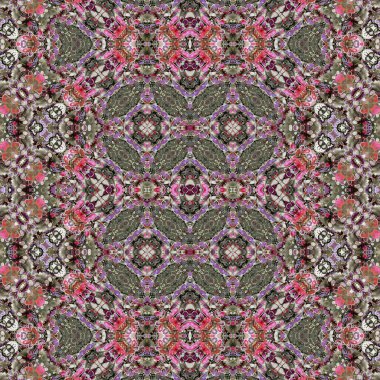 Kusursuz soyut desen. Yaratıcı, kusursuz doku. Soyut arkaplan. kaleydoskop dokusu