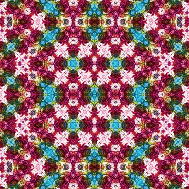 Kusursuz soyut desen. Yaratıcı, kusursuz doku. Soyut arkaplan. kaleydoskop dokusu