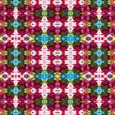 Kusursuz soyut desen. Yaratıcı, kusursuz doku. Soyut arkaplan. kaleydoskop dokusu