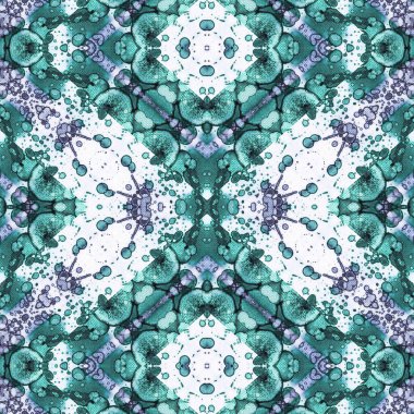 Kusursuz soyut desen. Yaratıcı, kusursuz doku. Soyut arkaplan. kaleydoskop dokusu