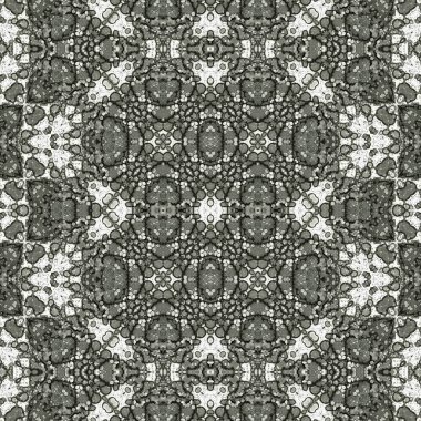 Kusursuz soyut desen. Yaratıcı, kusursuz doku. Soyut arkaplan. kaleydoskop dokusu