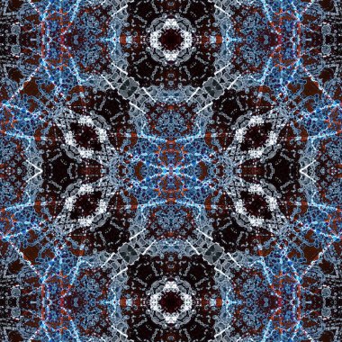 Kusursuz soyut desen. Yaratıcı, kusursuz doku. Soyut arkaplan. kaleydoskop dokusu