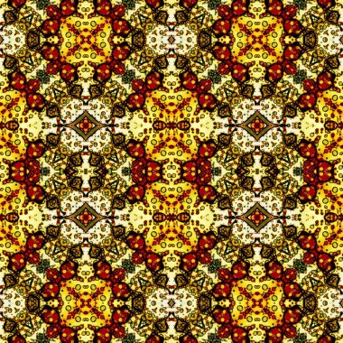 Kusursuz soyut desen. Yaratıcı, kusursuz doku. Soyut arkaplan. kaleydoskop dokusu