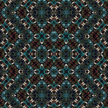 Kusursuz soyut desen. Yaratıcı, kusursuz doku. Soyut arkaplan. kaleydoskop dokusu