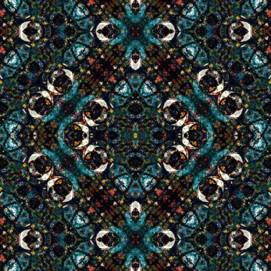 Kusursuz soyut desen. Yaratıcı, kusursuz doku. Soyut arkaplan. kaleydoskop dokusu