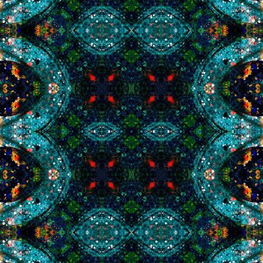 Kusursuz soyut desen. Yaratıcı, kusursuz doku. Soyut arkaplan. kaleydoskop dokusu