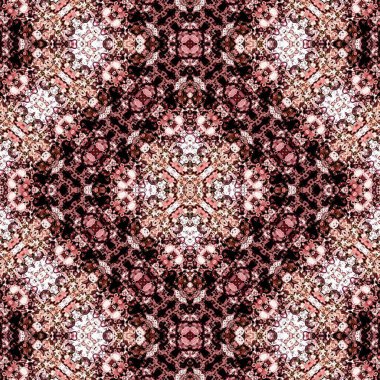 Kusursuz soyut desen. Yaratıcı, kusursuz doku. Soyut arkaplan. kaleydoskop dokusu