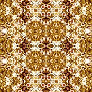 Seamless abstract pattern. Creative seamless texture. Abstract background. kaleidoscope texture