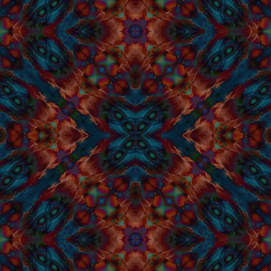 Kusursuz soyut desen. Yaratıcı, kusursuz doku. Soyut arkaplan. kaleydoskop dokusu