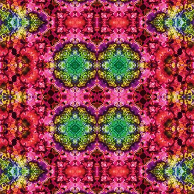 Kusursuz soyut desen. Yaratıcı, kusursuz doku. Soyut arkaplan. kaleydoskop dokusu