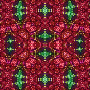 Kusursuz soyut desen. Yaratıcı, kusursuz doku. Soyut arkaplan. kaleydoskop dokusu