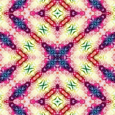 Kusursuz soyut desen. Yaratıcı, kusursuz doku. Soyut arkaplan. kaleydoskop dokusu