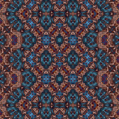 Kusursuz soyut desen. Yaratıcı, kusursuz doku. Soyut arkaplan. kaleydoskop dokusu