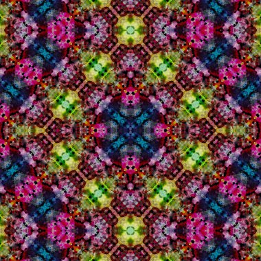 Kusursuz soyut desen. Yaratıcı, kusursuz doku. Soyut arkaplan. kaleydoskop dokusu