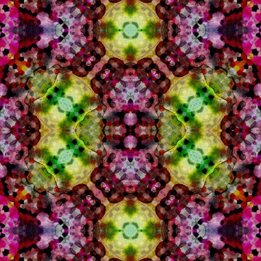 Kusursuz soyut desen. Yaratıcı, kusursuz doku. Soyut arkaplan. kaleydoskop dokusu