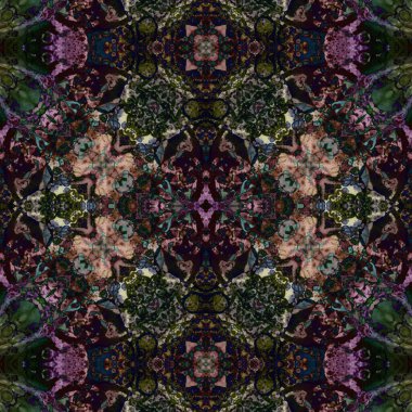 Kusursuz soyut desen. Yaratıcı, kusursuz doku. Soyut arkaplan. kaleydoskop dokusu