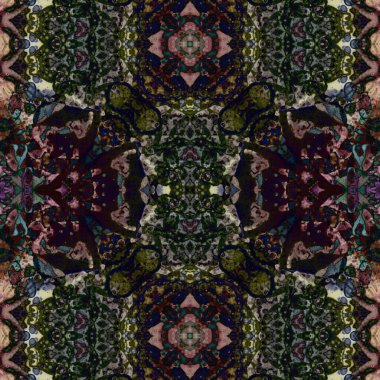 Kusursuz soyut desen. Yaratıcı, kusursuz doku. Soyut arkaplan. kaleydoskop dokusu