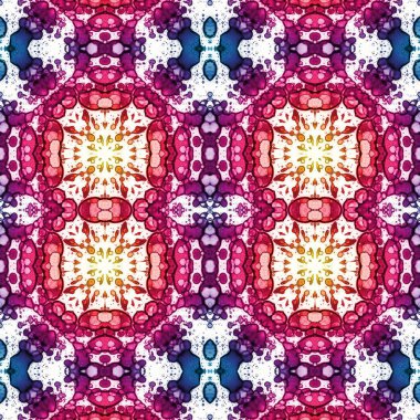 Kusursuz soyut desen. Yaratıcı, kusursuz doku. Soyut arkaplan. kaleydoskop dokusu