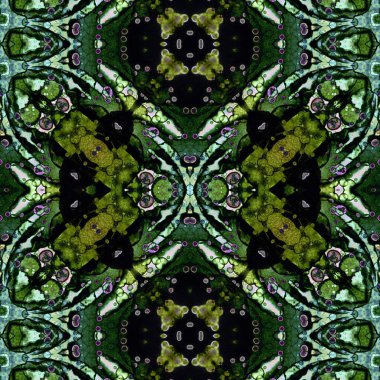 Kusursuz soyut desen. Yaratıcı, kusursuz doku. Soyut arkaplan. kaleydoskop dokusu