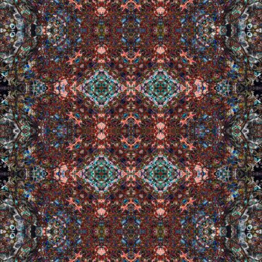 Kusursuz soyut desen. Yaratıcı, kusursuz doku. Soyut arkaplan. kaleydoskop dokusu