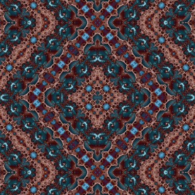 Kusursuz soyut desen. Yaratıcı, kusursuz doku. Soyut arkaplan. kaleydoskop dokusu