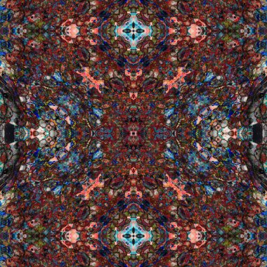 Kusursuz soyut desen. Yaratıcı, kusursuz doku. Soyut arkaplan. kaleydoskop dokusu