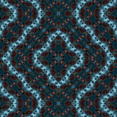 Kusursuz soyut desen. Yaratıcı, kusursuz doku. Soyut arkaplan. kaleydoskop dokusu