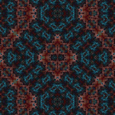 Kusursuz soyut desen. Yaratıcı, kusursuz doku. Soyut arkaplan. kaleydoskop dokusu