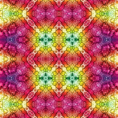 Kusursuz soyut desen. Yaratıcı, kusursuz doku. Soyut arkaplan. kaleydoskop dokusu