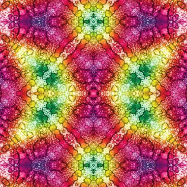 Kusursuz soyut desen. Yaratıcı, kusursuz doku. Soyut arkaplan. kaleydoskop dokusu