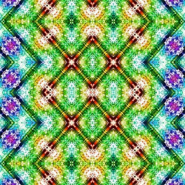 Kusursuz soyut desen. Yaratıcı, kusursuz doku. Soyut arkaplan. kaleydoskop dokusu