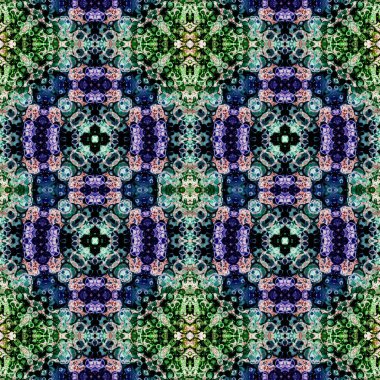 Kusursuz soyut desen. Yaratıcı, kusursuz doku. Soyut arkaplan. kaleydoskop dokusu