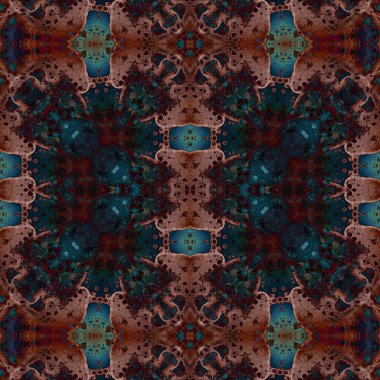 Kusursuz soyut desen. Yaratıcı, kusursuz doku. Soyut arkaplan. kaleydoskop dokusu