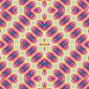 Kusursuz soyut desen. Yaratıcı, kusursuz doku. Soyut arkaplan. kaleydoskop dokusu