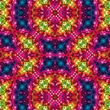 Kusursuz soyut desen. Yaratıcı, kusursuz doku. Soyut arkaplan. kaleydoskop dokusu