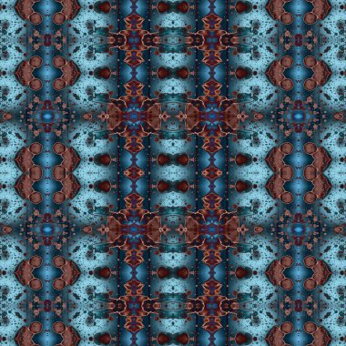 Kusursuz soyut desen. Yaratıcı, kusursuz doku. Soyut arkaplan. kaleydoskop dokusu