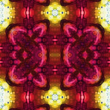 Kusursuz soyut desen. Yaratıcı, kusursuz doku. Soyut arkaplan. kaleydoskop dokusu