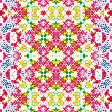 Kusursuz soyut desen. Yaratıcı, kusursuz doku. Soyut arkaplan. kaleydoskop dokusu