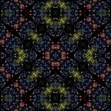 Kusursuz soyut desen. Yaratıcı, kusursuz doku. Soyut arkaplan. kaleydoskop dokusu