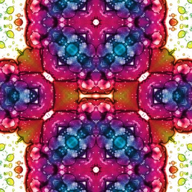 Kusursuz yaratıcı model. Kusursuz bir doku. Soyut arkaplan. Etnik arkaplan