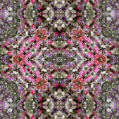 Kusursuz yaratıcı model. Kusursuz bir doku. Soyut arkaplan. Etnik arkaplan